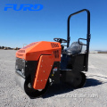 Mini mobile double drum asphalt compactor soil road roller compactor FYL-860